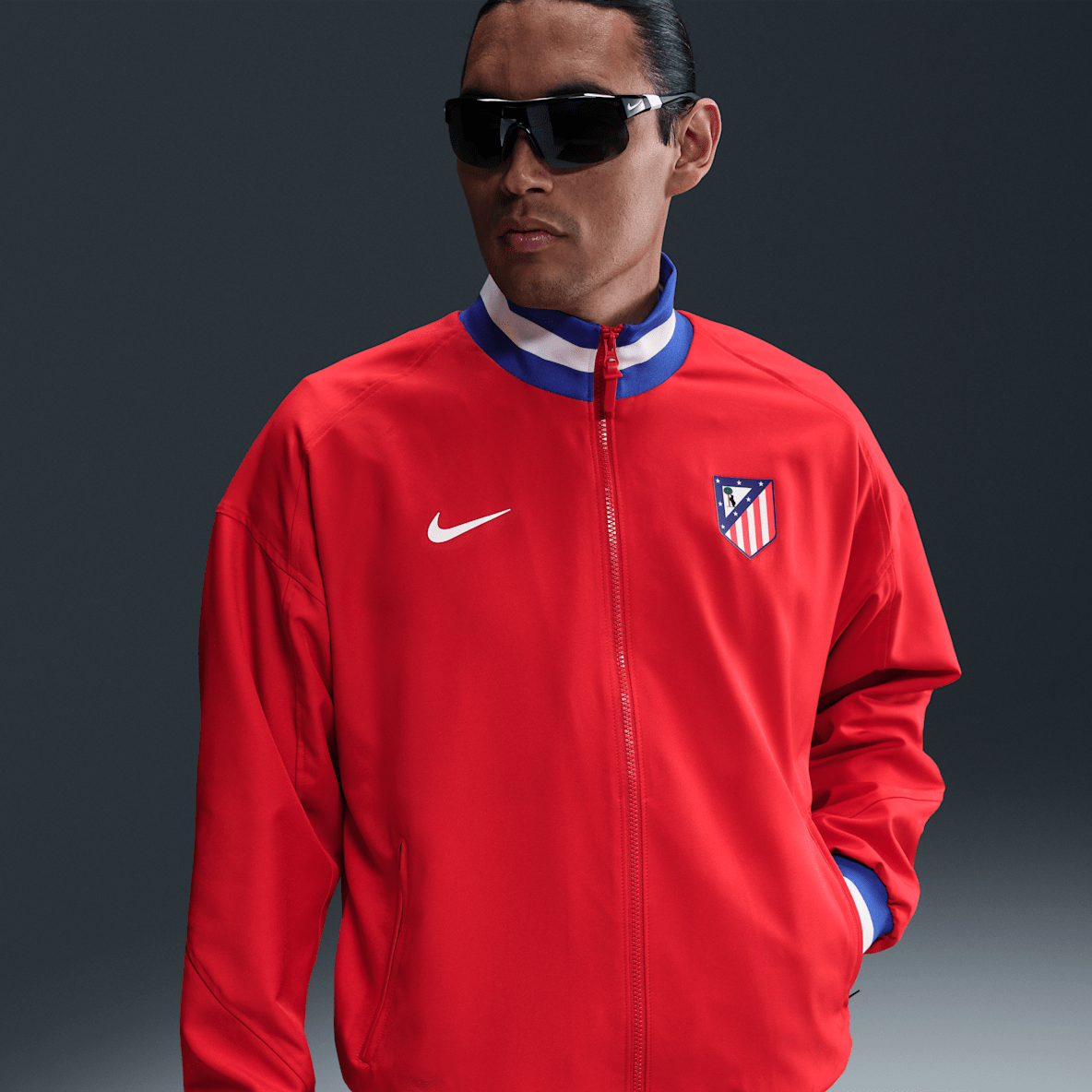 Nike Atlético de Madrid ジャケット XL 2018-19 Atletico Madrid Nike Track Jacket - 8/10 - (S)